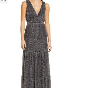 Lulu's Falling Star Tiered Sleeveless Dress